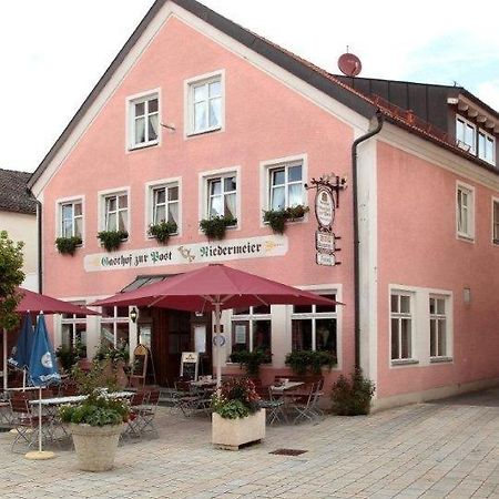 Hotel Zur Post Garni Dietfurt Exterior foto